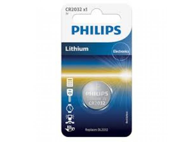 BATERI MINI LITHIUM PHILIPS CR2032P2/01B
