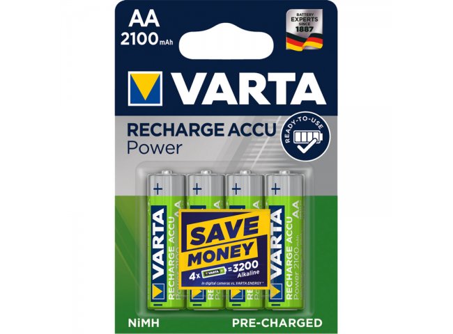 BATERI VARTA PROFESIONAL ACCU R2U AA 2500MAH BLI  05716101402