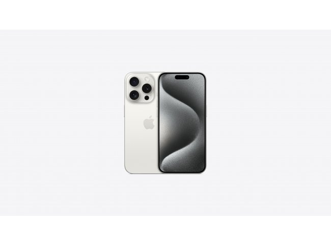 SMARTPHONE IPHONE 15 PRO 128 GB WHITE TITANIUM
