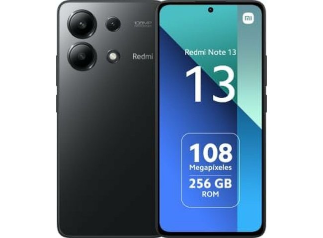 SMARTPHONE XIAOMI REDMI NOTE 13 DUAL SIM 6/128 GB MIDNIGHT BLACK
