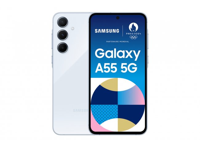SMARTPHONE SAMSUNG GALAXY A55 5G 8/128GB SM-A556BZ LIGHT BLUE