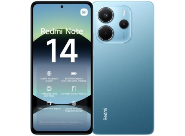 SMARTPHONE XIAOMI REDMI NOTE 14 8/256 OCEAN BLUE