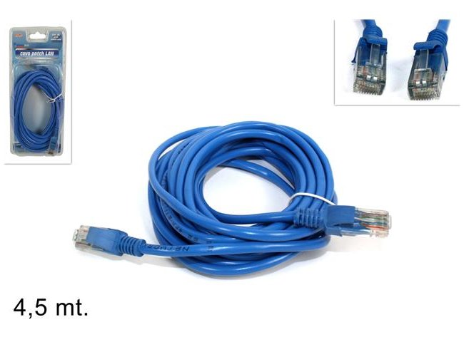 KABELL LAN 4,5M 2013144 KABELL LAN 4.5 M - MI007485