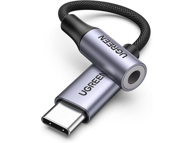 KABELL KARIKIMI UGREEN USB-C TO 3.5 MM, SPACE GRAY