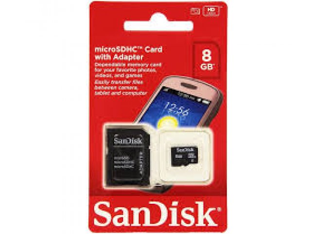 KARTE MEMORIE SANDISK SDSDQM 8GB