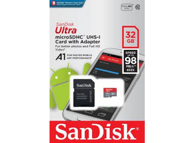 KARTE MEMORIE SANDISK SDSQUAR 32GB