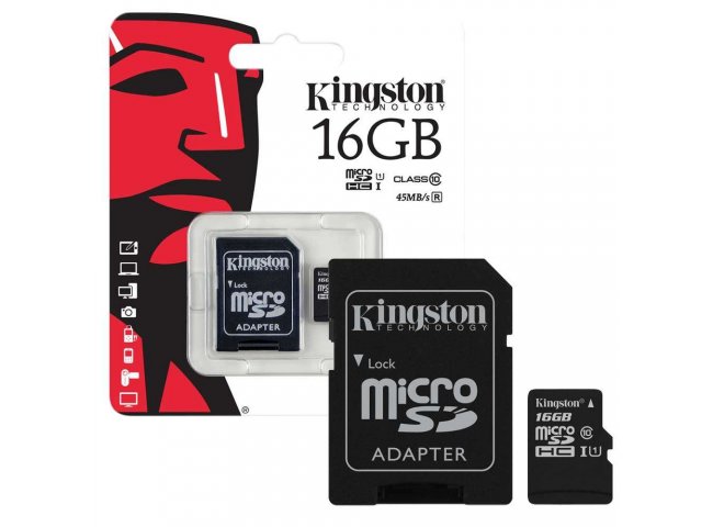 KARTE MEMORIE KINGSTON 16GB