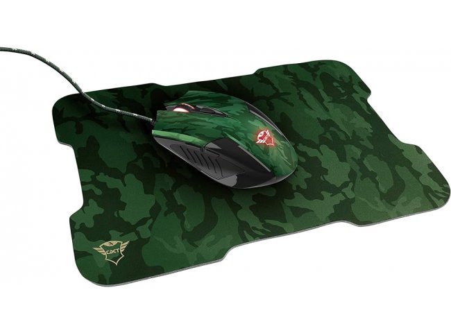 MOUSE TRUST+MOUSE PAD GAMING GXT781 RIXA CAMO (SBCG1021)