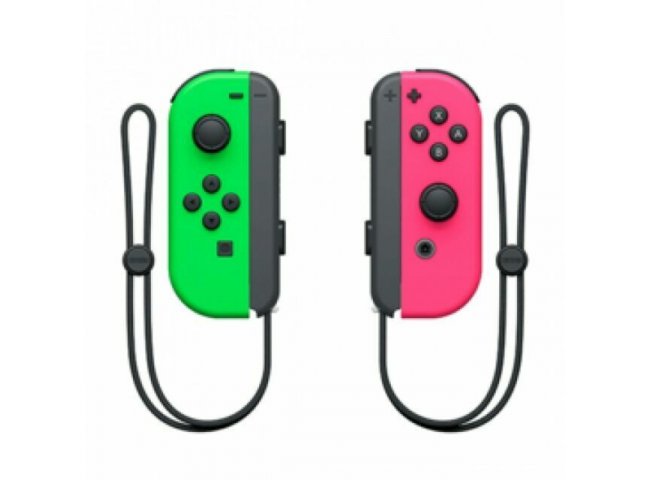 LEVE NINTENDO SWITCH JOY-CON PAIR NEON GREEN/PINK
