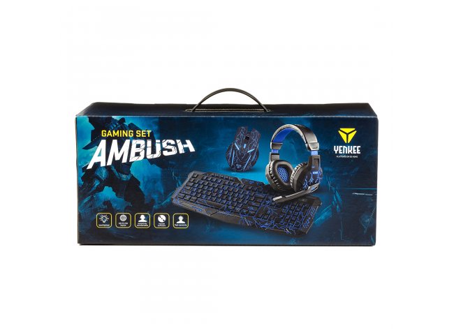 GAMING SET YENKEE AMBUSH (TASTIER/MAUS/KUFJE )
