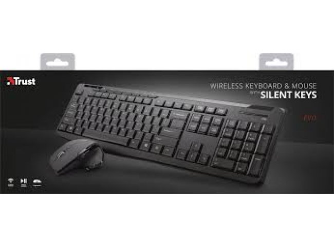 TASTIER + MAUS TRUST EVO SILENT BLACK (SBCG0320)