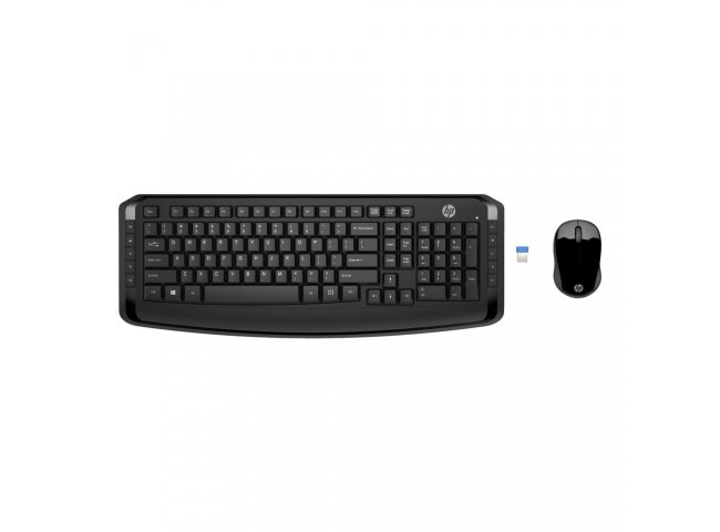TASTIER + MOUSE HP WIRELESS 300 ,BLACK ,SBBC0011