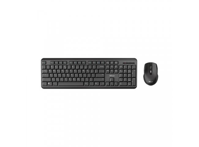 TASTIER + MOUSE TRUST WIRELESS ODY ,BLACK (SBBG2400)
