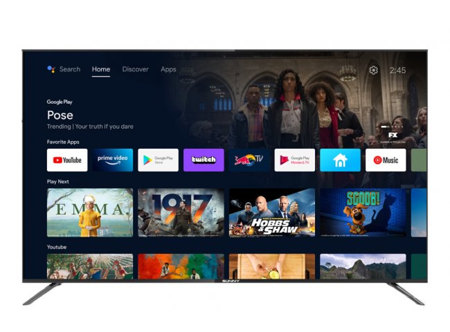 TV LED SUNNY 65 4K UHD SMART GOOGLE