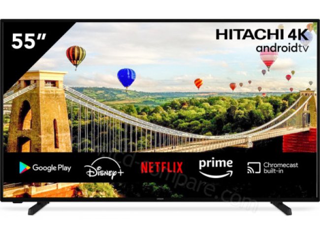 TV LED HITACHI 55HAK5450 4K UHD ANDROID