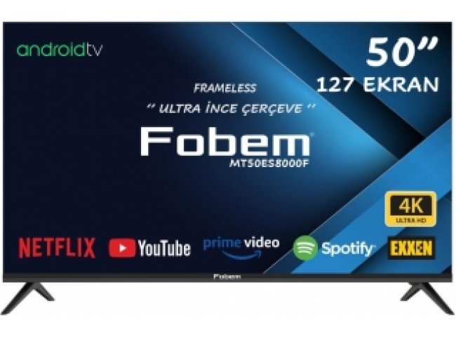 TV LED FOBEM MT50ES8000F SMART ANDROID