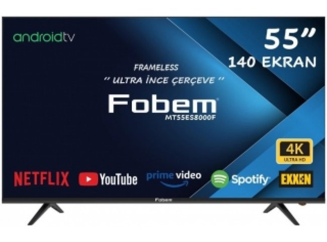 TV LED FOBEM MT55ES8000F SMART ANDROID