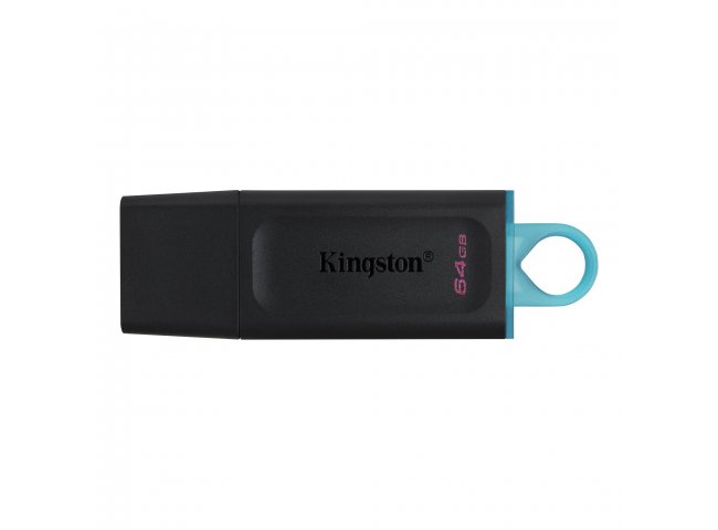 USB KINGSTRON EXODIA 64GB ,BLACK+TEAL