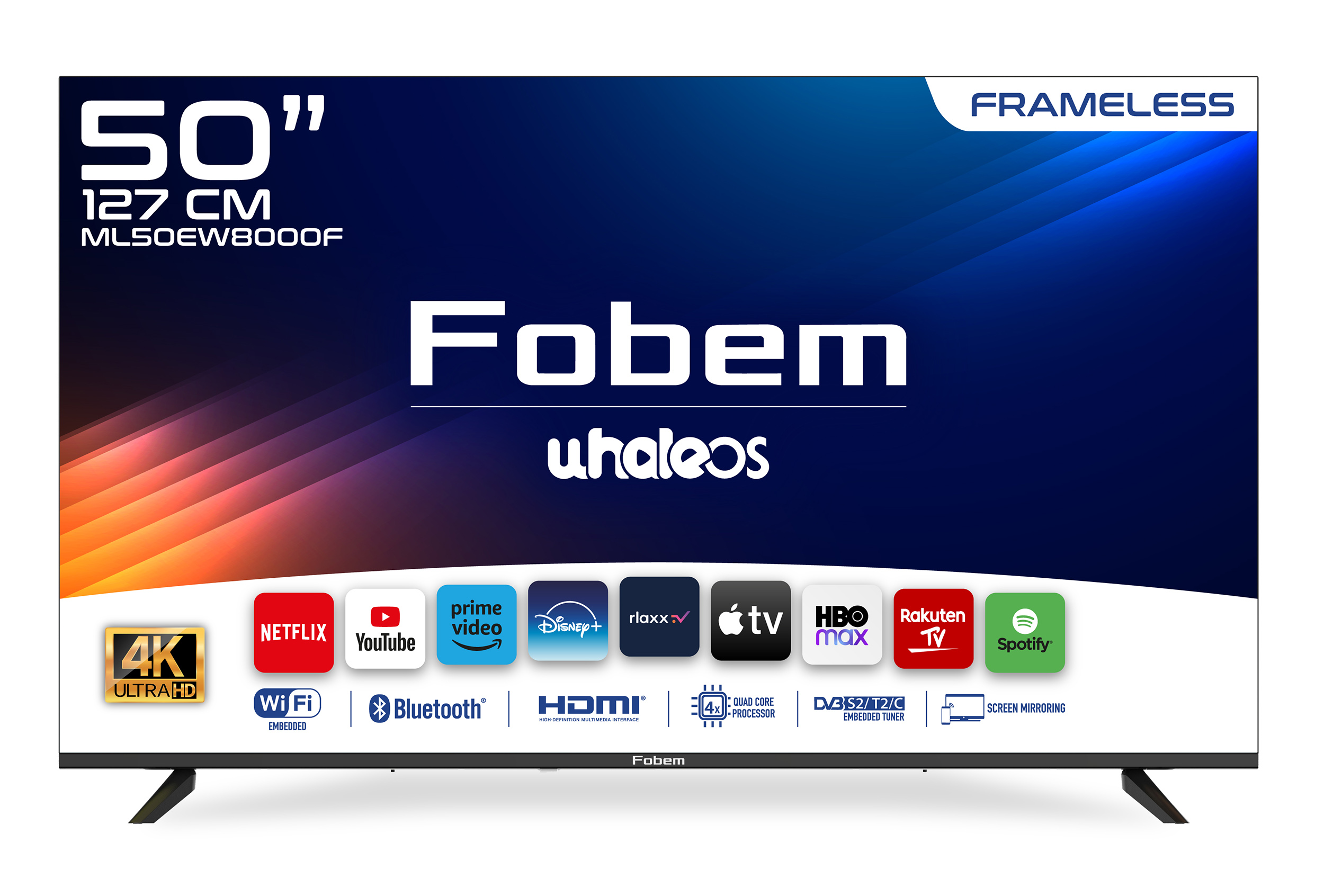 TV LED FOBEM ML50EW8000F