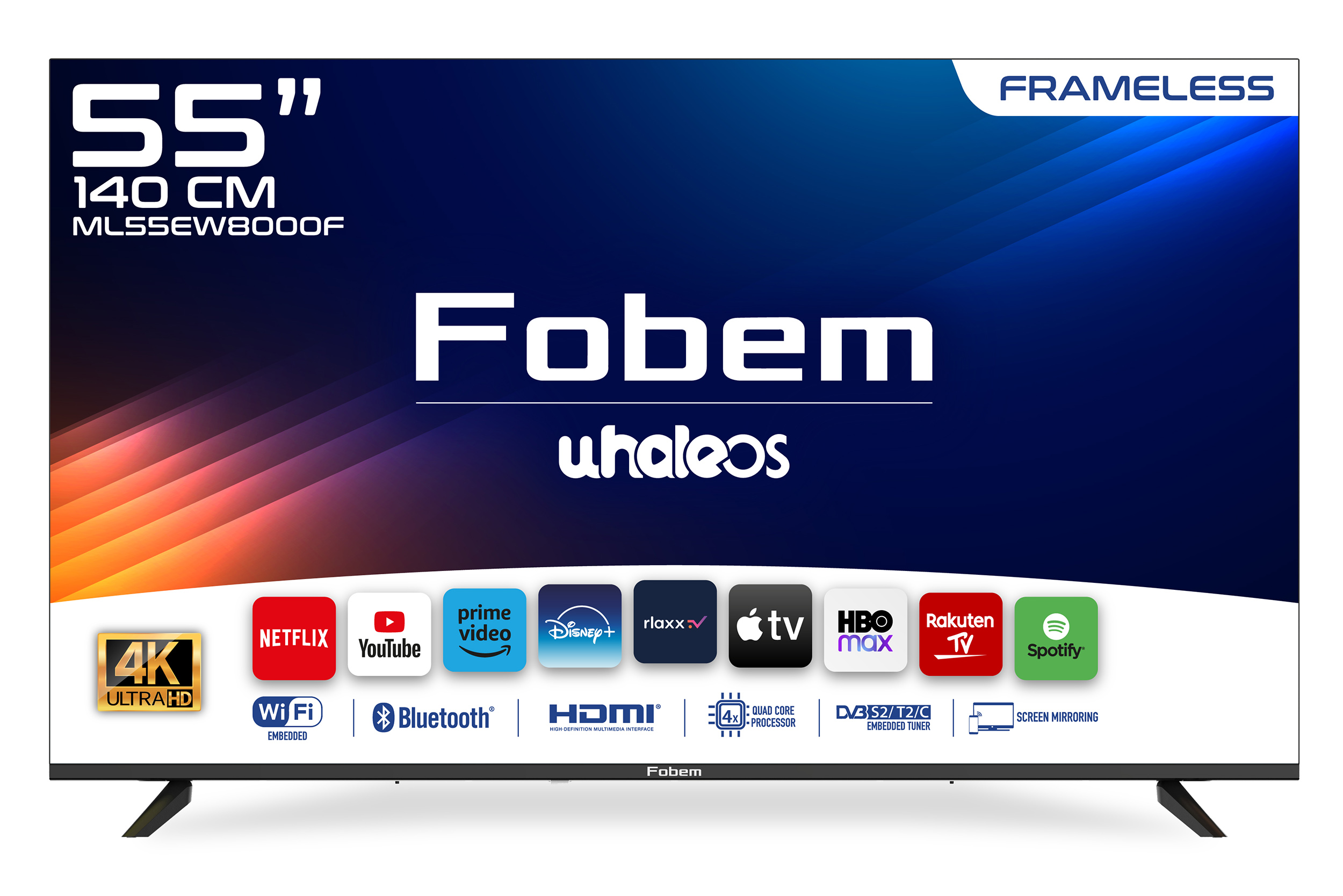 TV LED FOBEM ML55EW8000F