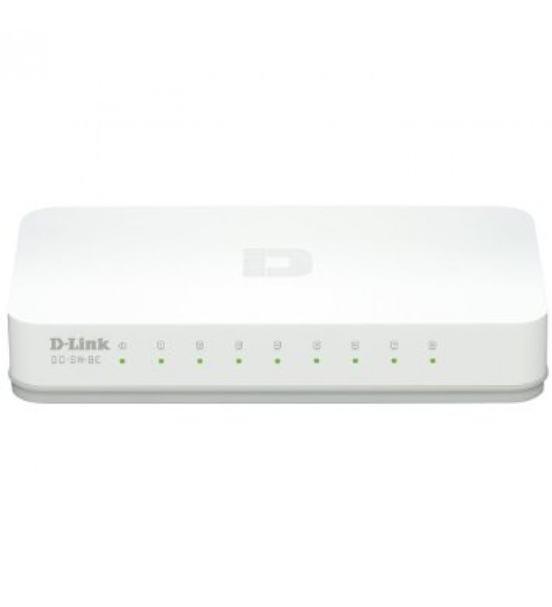 SHPERNDARES INTERNETI D-LINK GO-SW-8E 8 PORTA (SGZB0215)