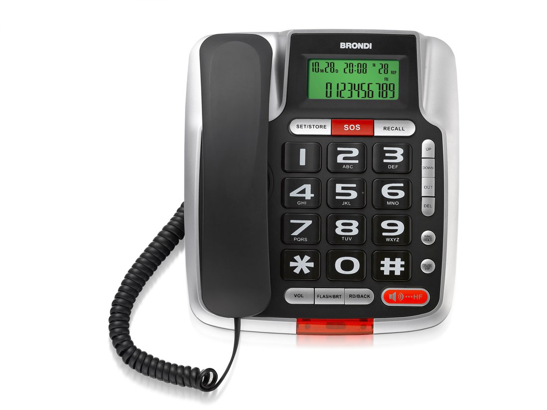 TELEFON BRONDI BRAVO105 BLACK
