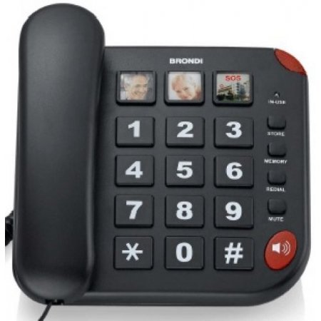 TELEFON BRONDI BRAVO15 BLACK